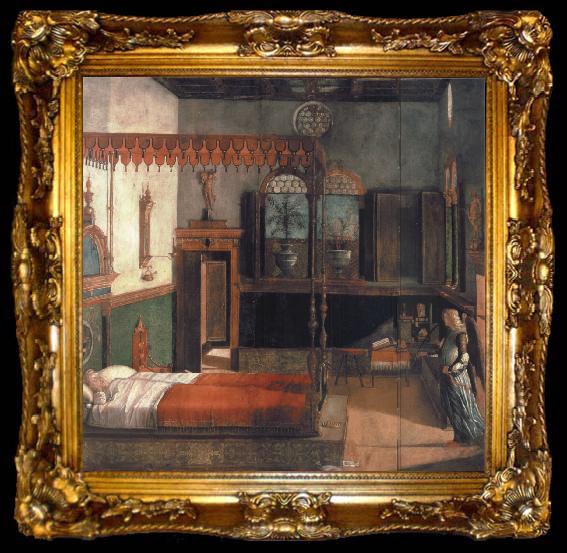 framed  Vittore Carpaccio reve de sainte ursule, ta009-2